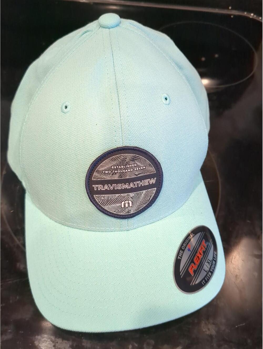 Travis Matthew Flexfit Men’s Golf Hat Large/XL  Puerto Vallarta Ships Boxed NWT
